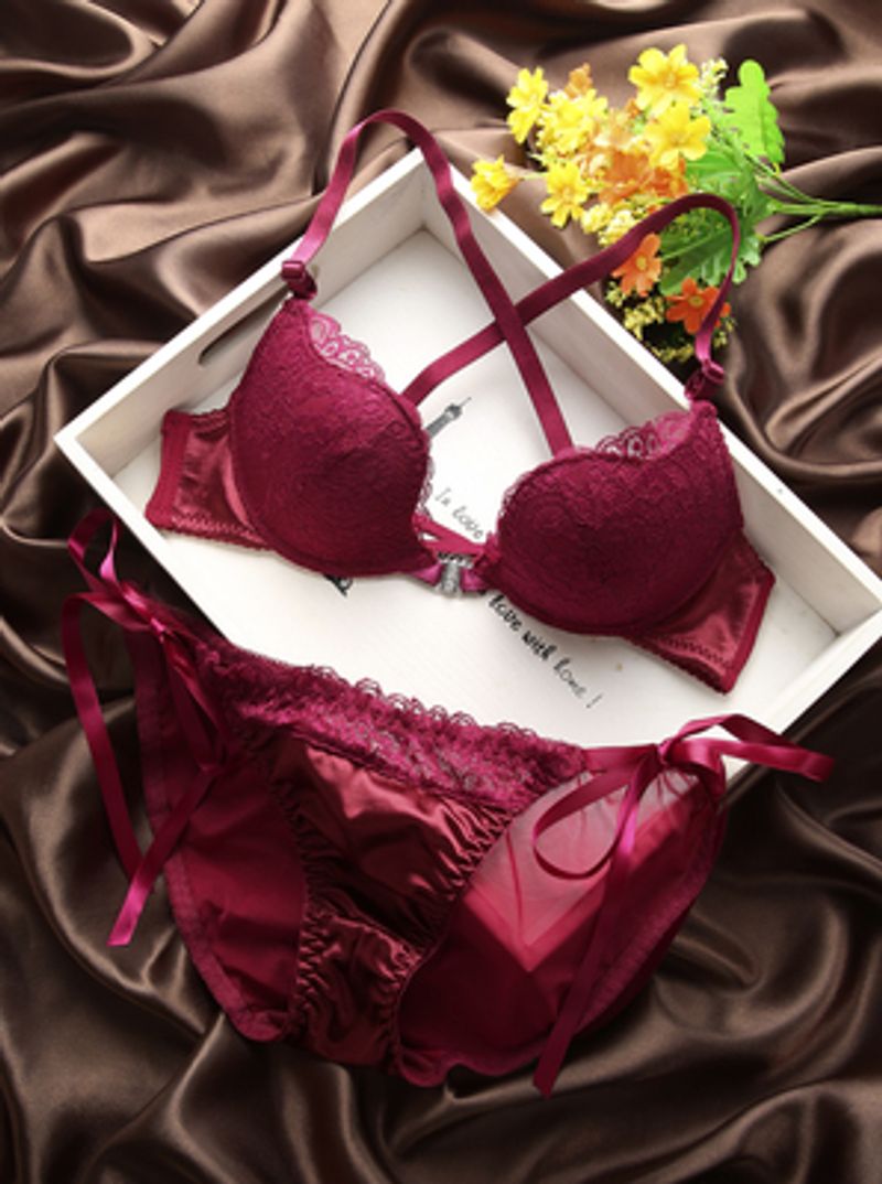 Japanese Style Lovely Girlish Lace Bra_voghion.com