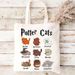 English Alphabet Song Printed Canvas Bag Shoulder Bag Folding Bag Tote Bag Shopping Bag_voghion.com