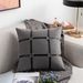 2025 Creative Patchwork Nordic Sofa Cushion Bay Window Bedroom Houndstooth Gray Horse Head Light Luxury Throw Pillow Cover_voghion.com
