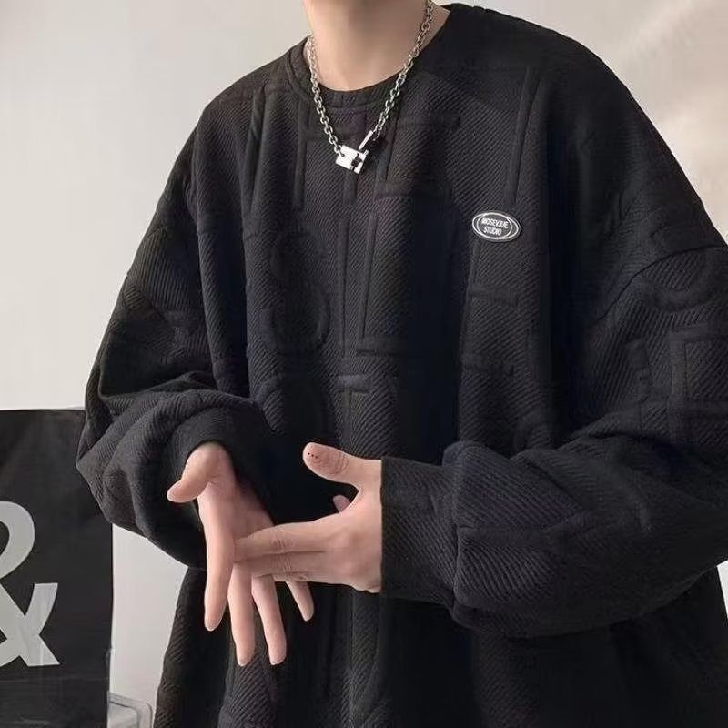 Herrenbekleidung Design Sense Hoodie Herrenmode Top Instagram Modemarke High Street lockerer Mantel_voghion.com