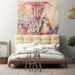 Factory a generation of new Indian National style color elephant tapestry home fabric decoration painting_voghion.com