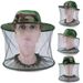 Kaou01 Unisex Camo Mosquito Bee Proof Net Mesh Head Face Protector Cappello da caccia da pesca_voghion.com