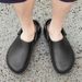 Chef's For Men In Summer 2025, New Large Black Kitchen Work Shoes, Non Slip And Tailless Men's Shoes_voghion.com