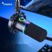 Microfone dinâmico Maono PD200X para streaming de computador, gravação profissional, jogos, cancelamento de ruído universal_voghion.com