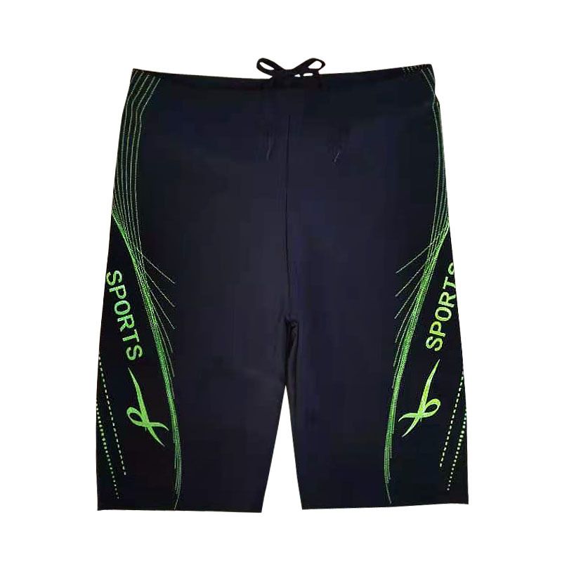 Man's clothing Men's swimming trunks Men's swimwear five-point swimming trunks Competitive swimming trunks offset swimming trunks_voghion.com