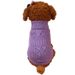 Autumn And Winter New Pet Dog Clothes Cable Knit Sweater Series For Teddy Poodle Small Medium Large Dogs_voghion.com