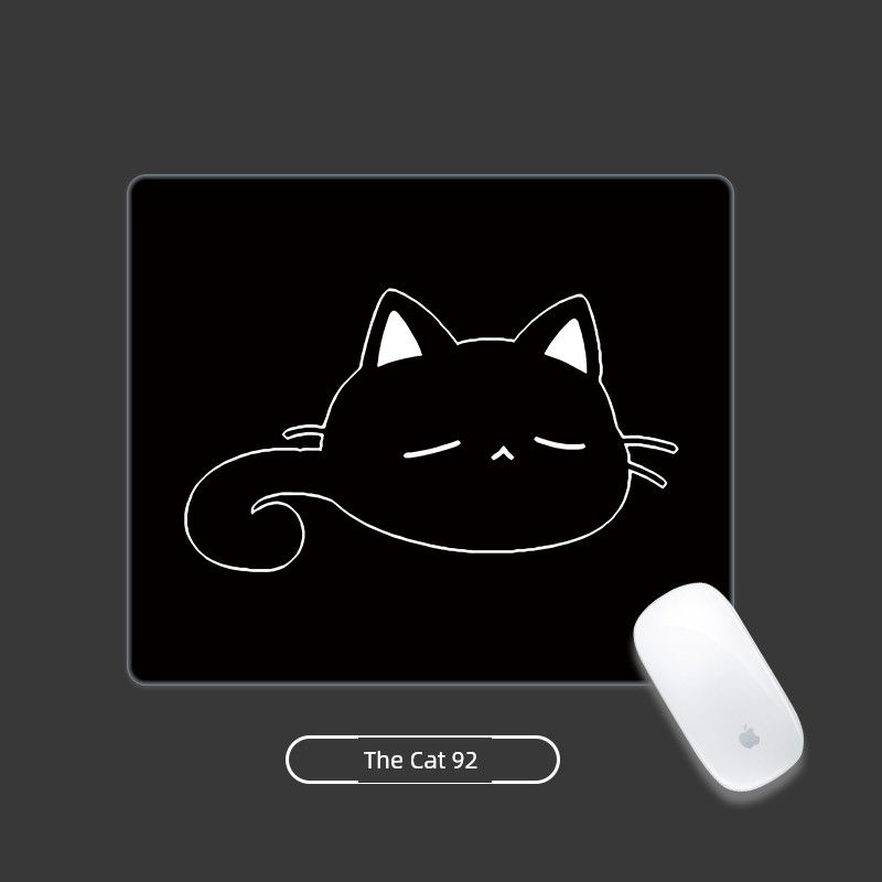 Unbeatable Quality Cat Mouse Pad Size Boys And Girls Cute Cartoon Small Mini Computer Keyboard Office Desktop Kitten Table Mat_voghion.com