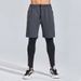 Men's Clothing Men's Quick Drying Pants Autumn And Winter Five Point Pants Running Tight Elastic Training Men's Shorts_voghion.com