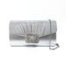 Women's Bags Retro High End Evening Bag For Women, Cold Style Pleated Design Chain Bag, Trendy Temperament Clutch Bag_voghion.com
