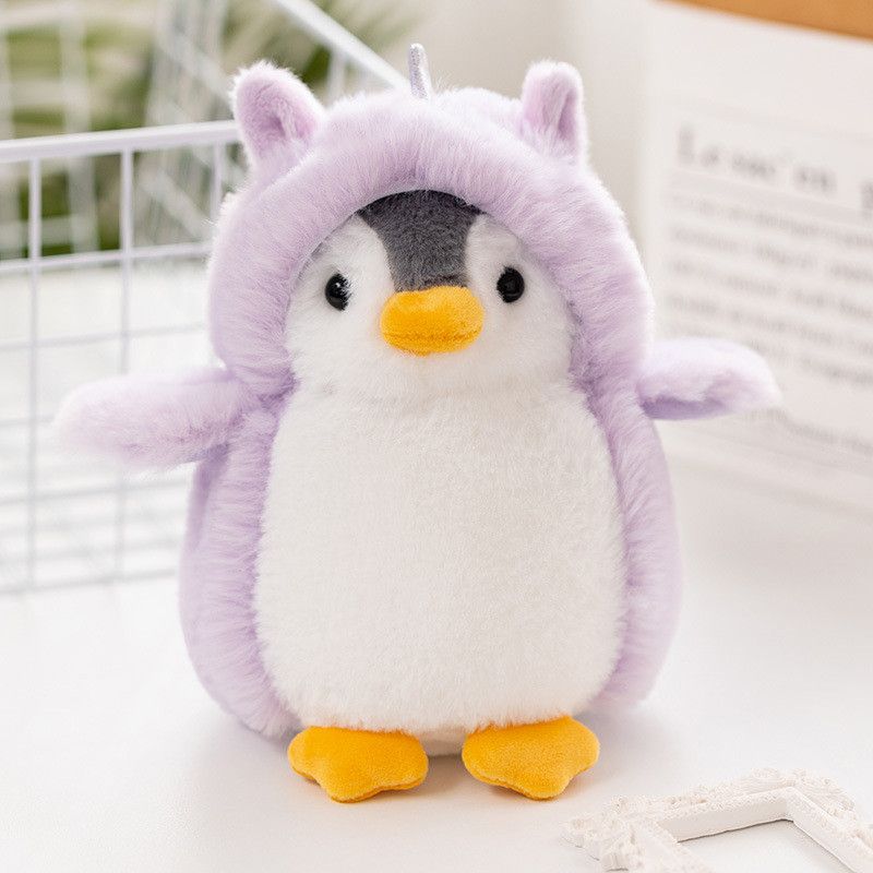 Peluche Pingouin Adorable Poupée Parfaite à Offrir ou à Collectionner Douce et Moelleuse_voghion.com