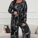 Women's Sleepwears Four Seasons T Shirts And Trousers Plus Size Plus Size Women's Pajamas Plus Size Home Clothes Suits_voghion.com