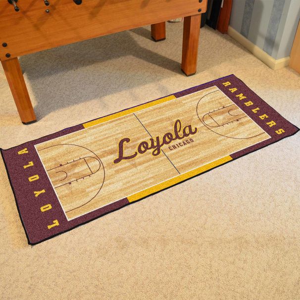Loyola University Chicago NCAA Basketball Runner 30"x72"_voghion.com