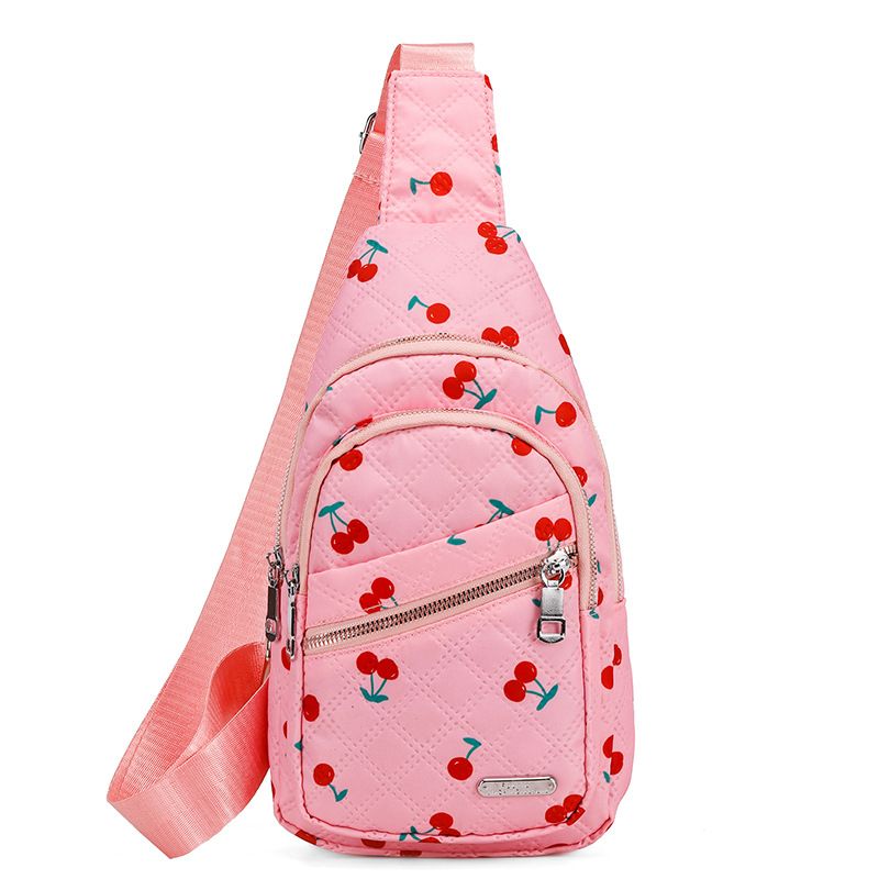 Sling bag Cross border women's chest bag Large capacity fashionable and simple portable crossbody bag Chest pack_voghion.com