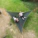 【 Coleção 14000 Pessoas 】 Rede de acampamento triangular para áreas externas, cama de malha para várias pessoas, barraca grande de árvore aérea, grossa_voghion.com