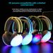 Y680 Luminous Headset Bluetooth Headset RGB Luminous Game Konkurrerende trådløst hodesett Heavy Bass Ear Mark_voghion.com