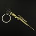 Compact 9CM Metal Gun Keychain - CS Anime Game Weapon Replica - Zinc Alloy Collectible Gift For Fans (Style 1-12)_voghion.com