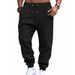 Men's Four Seasons Thin Terry Classic Sports Casual Jogging Training Fitness Sweatpants Men_voghion.com