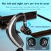 K20 Kabelloses Bluetooth-Headset mit einem Ohr, linkes und rechtes Ohr, am Ohr getragen, für Geschäftsfahrten, Anrufe, In-Ear-Headset_voghion.com