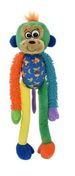 Vibrant Life Multicrew Monkey Plush Dog Toy, Six Squeakers, 18'_voghion.com