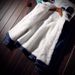 Men's Clothing Plus Velvet Denim Jacket Men's Thickened Jacket Korean Style Loose Cotton Coat Imitation Lamb Large Size Denim Coat Trend_voghion.com