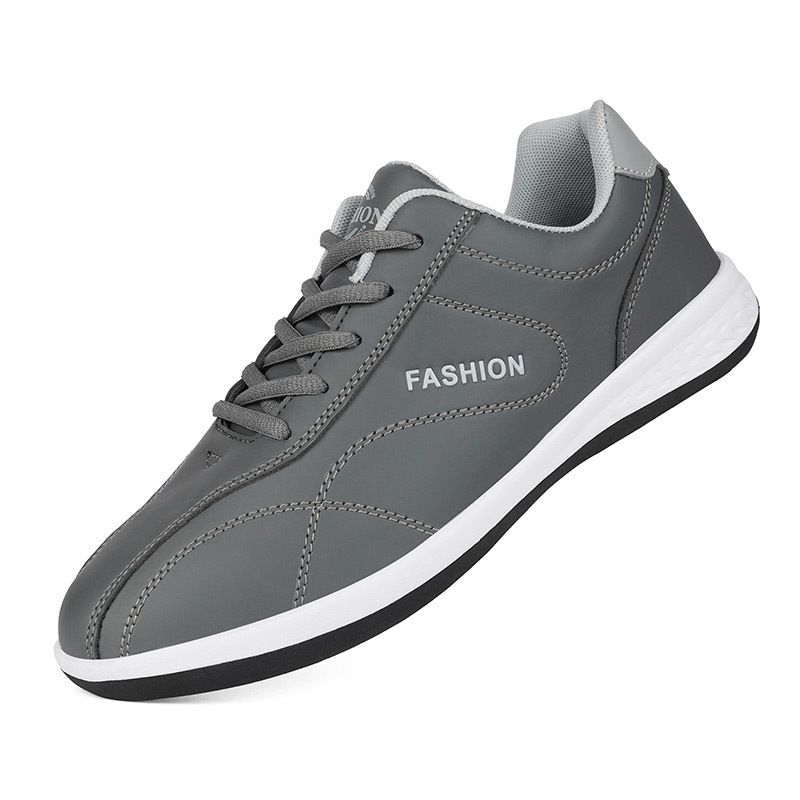 Nova velika usnjena lahka vodoodporna deska za prosti čas, študenti, tekaški copati za moške in mladinske športne copate_voghion.com