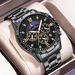 VA VA VOOM Men's Watch Waterproof Luminous Calendar Trendy Men's Quartz Watch_voghion.com
