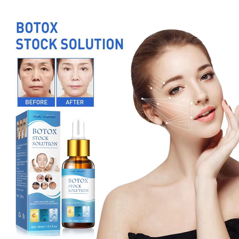 SOL LORA Anti Wrinkle Original Liquid can light fine lines black spots, moisture, tender skin, and prevent aging session_voghion.com