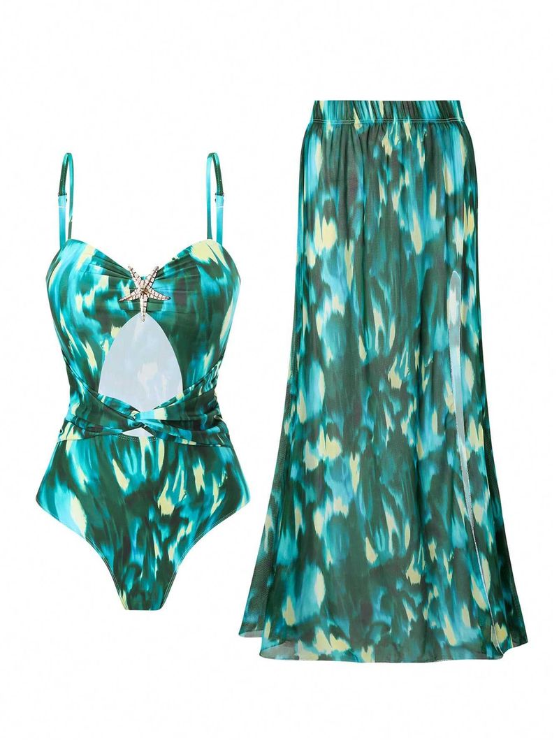 Abbigliamento da donna Nuovo costume intero da donna di fascia alta che copre la pancia e snellisce il costume da bagno di fascia alta per le sorgenti termali da donna_voghion.com