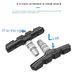 Lot de 2/4/8 plaquettes de frein en V pour vélo de montagne, système universel durable, plaquette de frein en caoutchouc en acier inoxydable_voghion.com