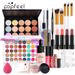 Makeup Sets POPFEEL Cosmetics Set Eye Shadow Lipstick Foundation Full Set Combination Beginner Makeup_voghion.com