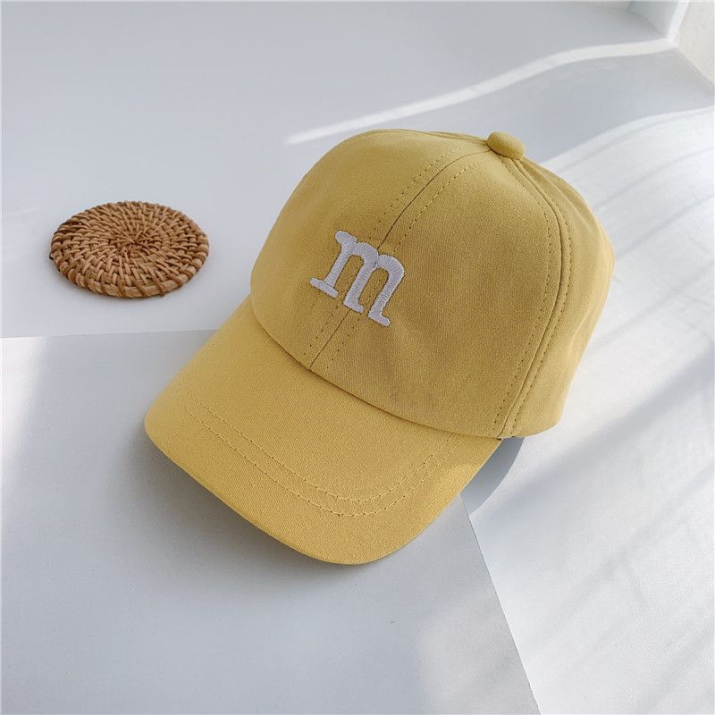 2023 Nieuwe Hot Selling Brief Borduren Kinder Baseball Cap Casual Knappe All-Match Kids Leuke Hoed_voghion.com