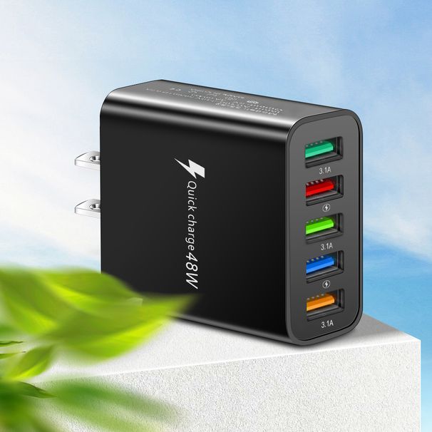 încărcător USB încărcare rapidă 3.0 48W Adaptor pentru telefon de încărcare rapidă potrivit pentru iPhone 14, 13, 12 Xiaomi, Samsung,_voghion.com