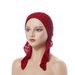 Solid Color Cowl Neck Pullover Hat – Curved Edge Design For Full Hair Coverage (Women's BaoTou Winter Beanie)_voghion.com