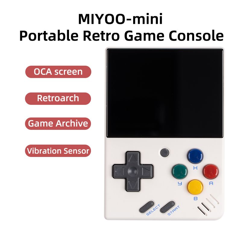 MIYOO Mini Vch Portable Retro Handheld Console 2.8" Inch IPS Screen Small Video Game Consoles Classic Gaming Emulator_voghion.com