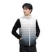 Autumn And Winter New 90 White Duck Down Lightweight Down Jacket Men's Casual Vest Color Gradient Warm Vest_voghion.com