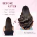 Straight Clip in Human Hair Extensions 16-26 Inch Hair Pieces for Women #2 Dark Brown_voghion.com