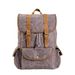 LazyZoom New Canvas Casual Laptop For Men, Outdoor Travel Bag, Large Capacity Men's Hiking Backpack_voghion.com