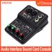 Portable Audio Interface Sound Card Console Mini USB Mixer 2 Channels Professional For Guitar Recording Studio Singing_voghion.com