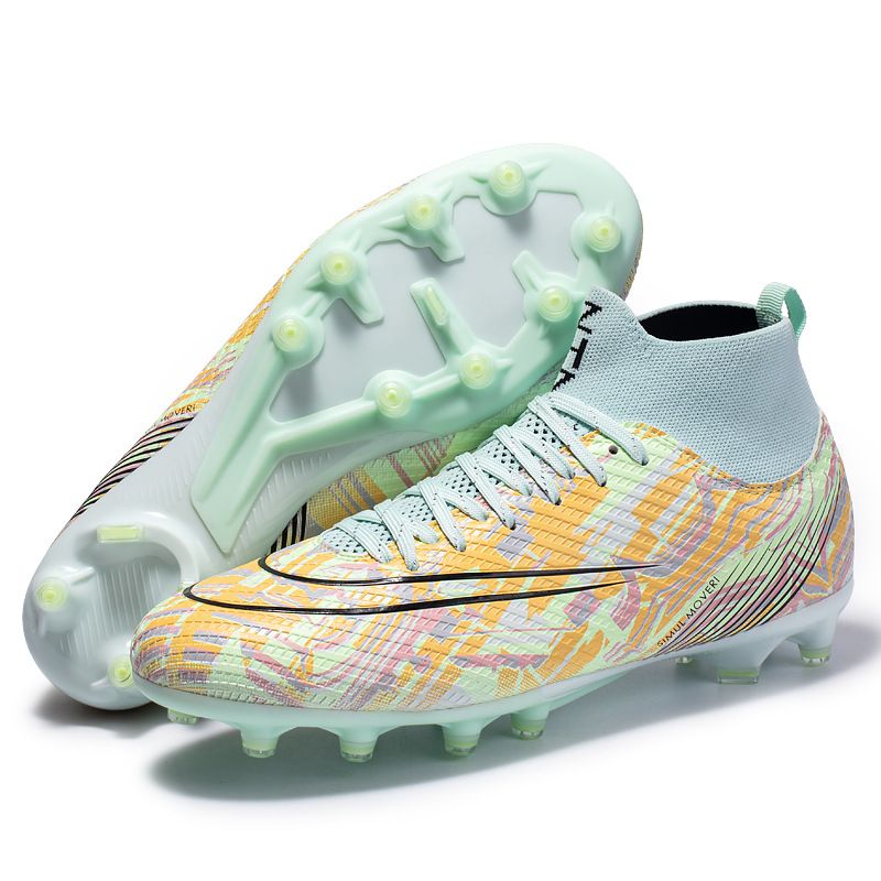 Men's Training Messi C Ronaldo Football Shoes Men's Broken Nails AG Long Nails Boys' Primary School Training Shoes_voghion.com