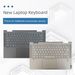Gjelder for Lenovo Yoga C740-14 C740-14IML Notebook Keyboard med C Shell Host Øvre deksel Touch Pad_voghion.com