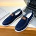 SHLIANG Men's Casual Shoes Breathable Canvas Denim Sneakers Men Walking Flats Spring Summer Lightweight Slip-on Loafers Shoes Man Y0227_voghion.com