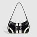 Trendy Underarm Shoulder Handbag Wristlet Small Square Women's Bag_voghion.com