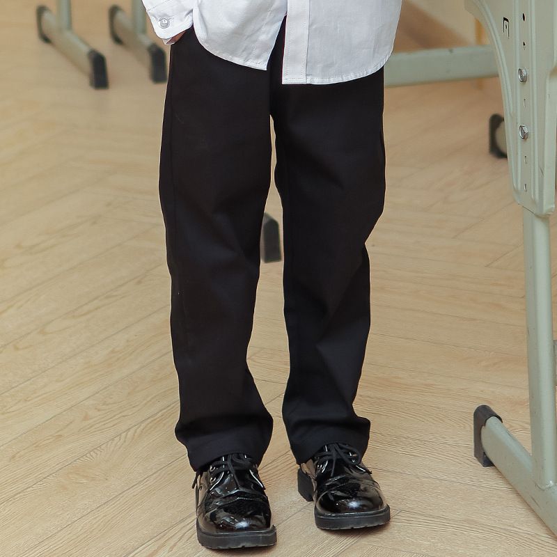 Kinder Frühling, Sommer, Herbst und Winter Hosen für mittlere und große Kinder Anzüge Khaki Grundschüler Schulhosen_voghion.com