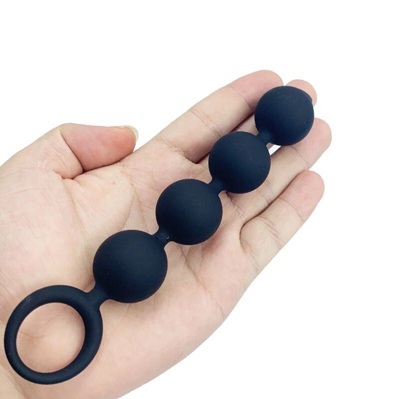 Silicone Small Anal Beads Sextoys Anal Butt Plug Sex Toys For Adults 18 Buttplug Anus Dilator Erotic Products_voghion.com