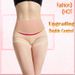 K Women's Mid-waist Shapewear Double-layer Corset Pants; Women's Thong With Stripes And Mesh; Plus Size Girdle A Belly-reducing Crotch_voghion.com