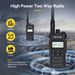 Retevis RT86S 10W High Power Walkie Talkie Long Range UHF GRMS Two Way Upgraded RT86 Radio Station Camping_voghion.com