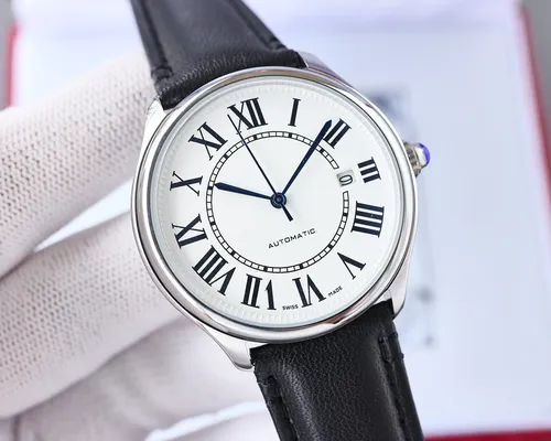 Swiss Couple New Blue Pointer Balloon Fully Automatic Mechanical Movement Men's Watch_voghion.com