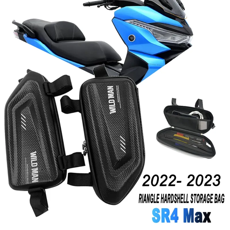 Pour VOGE SR4 Max sr4 max moto sacoche latérale modifiée sacoche latérale triangulaire étanche sacoche à coque rigide_voghion.com