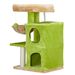 33 Inch Cat Tree Cat Tower For Indoor Cats, Cat Activity Center Play House With Large Padded Perch, Hammock, 2-Tiered Condo, Scratching Posts &_voghion.com