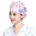 Pure Cotton Puff Hat för kvinnor för matlagning, anti och catering, kockhatt, anti håravfall, arbetssköterska tryckt hatt_voghion.com